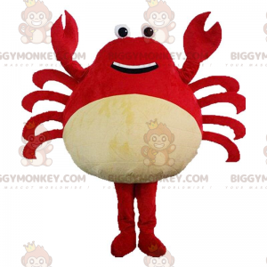 Kæmpe rød krabbe kostume, krebsdyr kostume - Biggymonkey.com