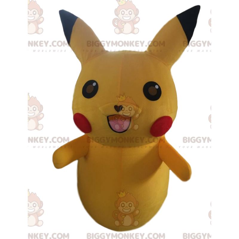 Mascot Pikachu Pokemeon amarelo famoso desenho animado em mascotes Pokémon  Mudança de cor Sem mudança Cortar L (180-190 Cm) Esboço antes da fabricação  (2D) Não Com as roupas? (se presente na foto)