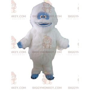 Traje de yeti branco, gigante e peludo, traje de yeti –