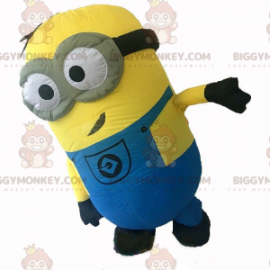 Costume da mascotte gonfiabile BIGGYMONKEY™ dei Minion gialli