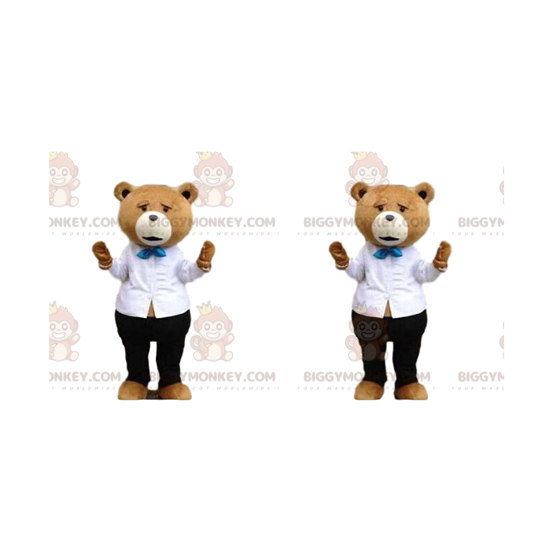 BIGGYMONKEY™ costume da mascotte di Ted, il famoso orsacchiotto