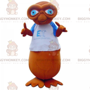Costume de mascotte BIGGYMONKEY™ de E.T le extra-terrestre du