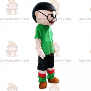 BIGGYMONKEY™ costume mascotte ragazza, donna asiatica, costume