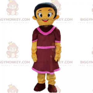 Färgglad kvinna kostym, kvinna kostym i klänning - BiggyMonkey
