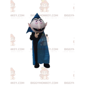 BIGGYMONKEY™ maskotkostume af Count von Count, berømt Muppet-vampyr - Masker berømte mennesker - BiggyMonkey.com