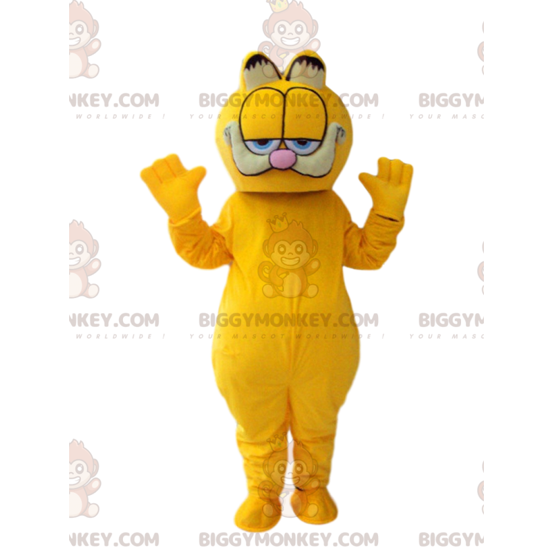 Disfarce de Garfield, famoso gato laranja de desenho animado –