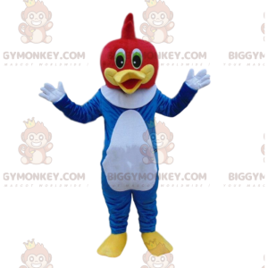 BIGGYMONKEY™ mascot costume of Woody Woodpecker, the famous