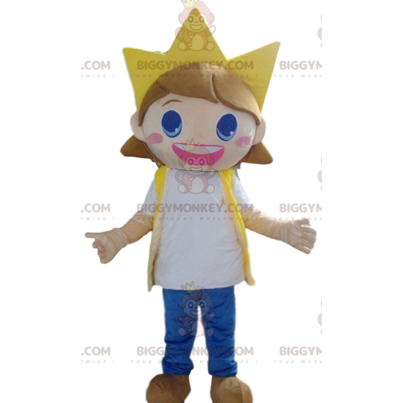 Costume de mascotte BIGGYMONKEY™ d'enfant, de fille très Costume de mascotte BIGGYMONKEY™ d'enfant, de fille très