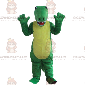 Green and Yellow Crocodile Costume, Alligator BIGGYMONKEY™