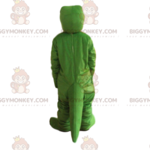 Zielono-żółty kostium krokodyla, kostium maskotki aligatora BIGGYMONKEY™ - Maskotka Krokodyl - BiggyMonkey.com