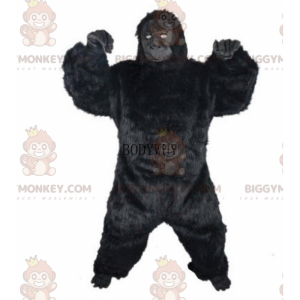 Disfraz de gorila negro gigante, disfraz de King Kong -