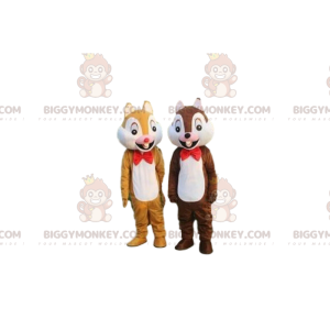 Tic og Tac kostumer, berømte tegneserie egern - Biggymonkey.com