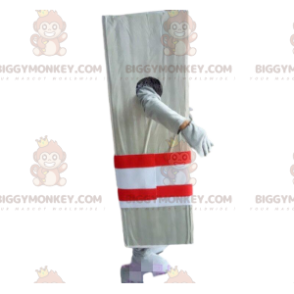 BIGGYMONKEY™ 100 dollar bill wad mascot costume. giant ticket –