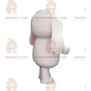 Déguisement de gros lapin blanc très amusant, costume de doudou