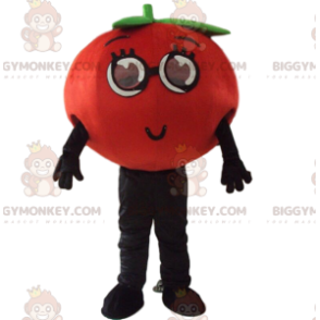 BIGGYMONKEY™ jättiläinen punaisen tomaatin maskottiasu