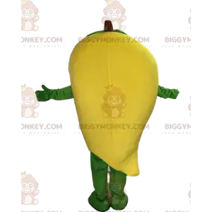 Kæmpe Mango BIGGYMONKEY™ maskotkostume, gul eksotisk