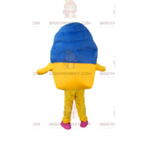 Traje de mascote de pote de sorvete gigante BIGGYMONKEY™, traje
