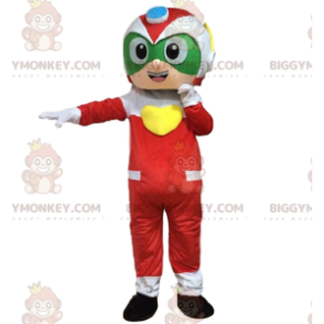 Astronaut BIGGYMONKEY™ mascottekostuum, coureurkostuum -