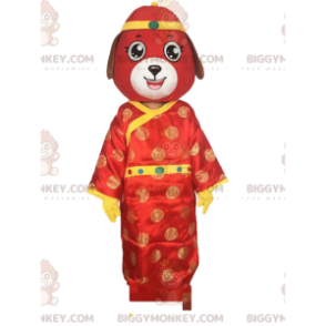Costume da cane rosso, costume asiatico, segno cinese -