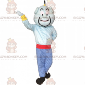 Kostým maskota Genie BIGGYMONKEY™, slavná modrá postava v Aladinovi - Maskoti slavní lidé - BIGGYMONKEY_010706 - BiggyMonkey.com