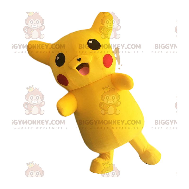 Μεταμφίεση του Pikachu, του διάσημου κίτρινου Pokemon από το manga - Μασκότ διάσημων χαρακτήρων - BiggyMonkey.com
