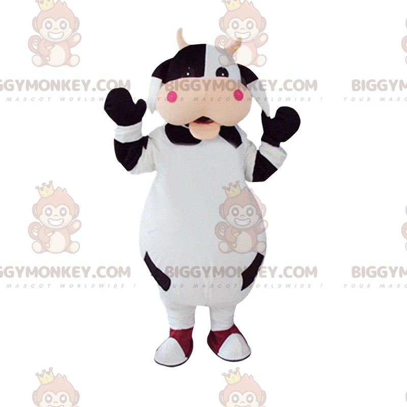 Costume de vache noire et blanche entièrement personnalisable - Costume de vache noire et blanche entièrement personnalisable -
