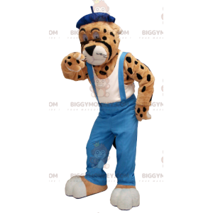 BIGGYMONKEY™ Μασκότ Κοστούμι Leopard Cheetah σε φόρμες - Μασκότ τίγρης - BIGGYMONKEY_01230 - BiggyMonkey.com