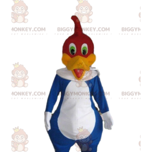 BIGGYMONKEY™ mascottekostuum van Woody Woodpecker, de beroemde