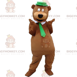 Il costume della mascotte BIGGYMONKEY™ di Yogi, il famoso
