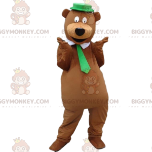 Traje de mascote BIGGYMONKEY™ de Yogi, o famoso traje de Yogi