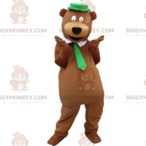 Costume de mascotte BIGGYMONKEY™ de Yogi, le ours de dessin