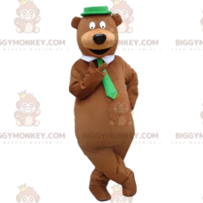 Costume de mascotte BIGGYMONKEY™ de Yogi, le ours de dessin