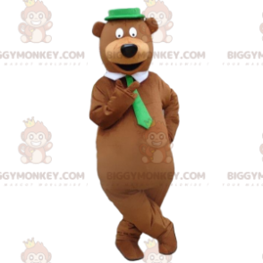 Disfraz de mascota BIGGYMONKEY™ de Yogi, el famoso disfraz de