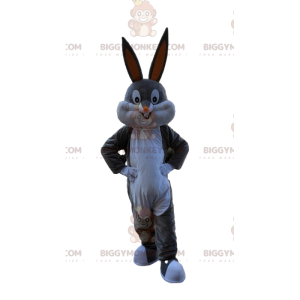 Στολή μασκότ BIGGYMONKEY™ του Bugs Bunny, του διάσημου κουνελιού Loony Tunes - Μασκότ διάσημων χαρακτήρων - BiggyMonkey.com