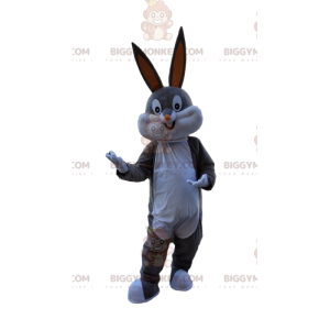 BIGGYMONKEY™ maskotdräkt av Bugs Bunny, den berömda Loony