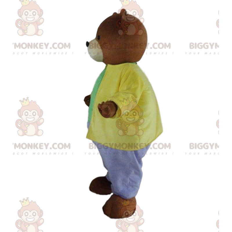 Ruskeakarhuasu, pikkukarhu BIGGYMONKEY™ maskottiasu - Ruskeakarhuasu, pikkukarhu BIGGYMONKEY™ maskottiasu -