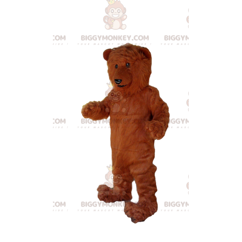 Bruine beer BIGGYMONKEY™ mascotte kostuum, gigantische bruine Bruine beer BIGGYMONKEY™ mascotte kostuum, gigantische bruine