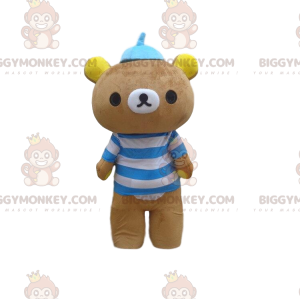 BIGGYMONKEY™ Disfraz de mascota de oso pardo grande con