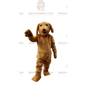 Costume da mascotte BIGGYMONKEY™ cane marrone molto realistico