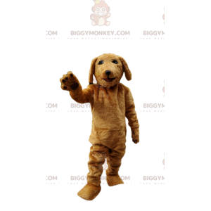 Very realistic brown dog BIGGYMONKEY™ mascot costume, dog