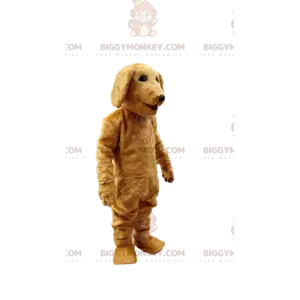 Mycket realistisk brun hund BIGGYMONKEY™ maskotdräkt, hunddräkt
