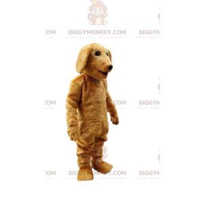 Very realistic brown dog BIGGYMONKEY™ mascot costume, dog