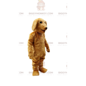 Very realistic brown dog BIGGYMONKEY™ mascot costume, dog