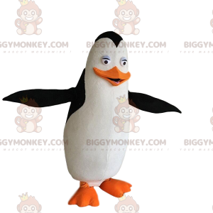 Disfraz de pingüino blanco, negro y naranja, disfraz de