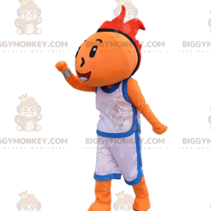 Orangefarbener Basketballspieler mit rotem Haar BIGGYMONKEY™