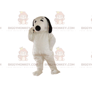 BIGGYMONKEY™ costume mascotte di Snoopy, il famoso cane dei