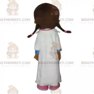 BIGGYMONKEY™ Maskottchenkostüm Krankenschwester mit weißem