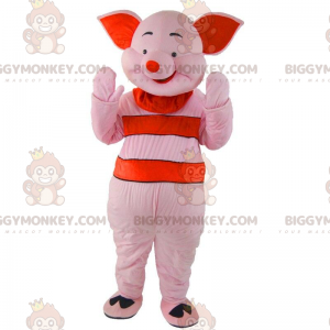 BIGGYMONKEY™ mascottekostuum van Knorretje, het beroemde roze