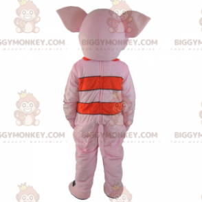 Costume de mascotte BIGGYMONKEY™ de Porcinet, le cochon rose