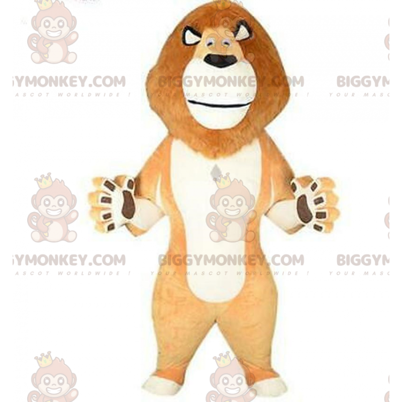 Inflatable BIGGYMONKEY™ mascot costume of Alex the lion from